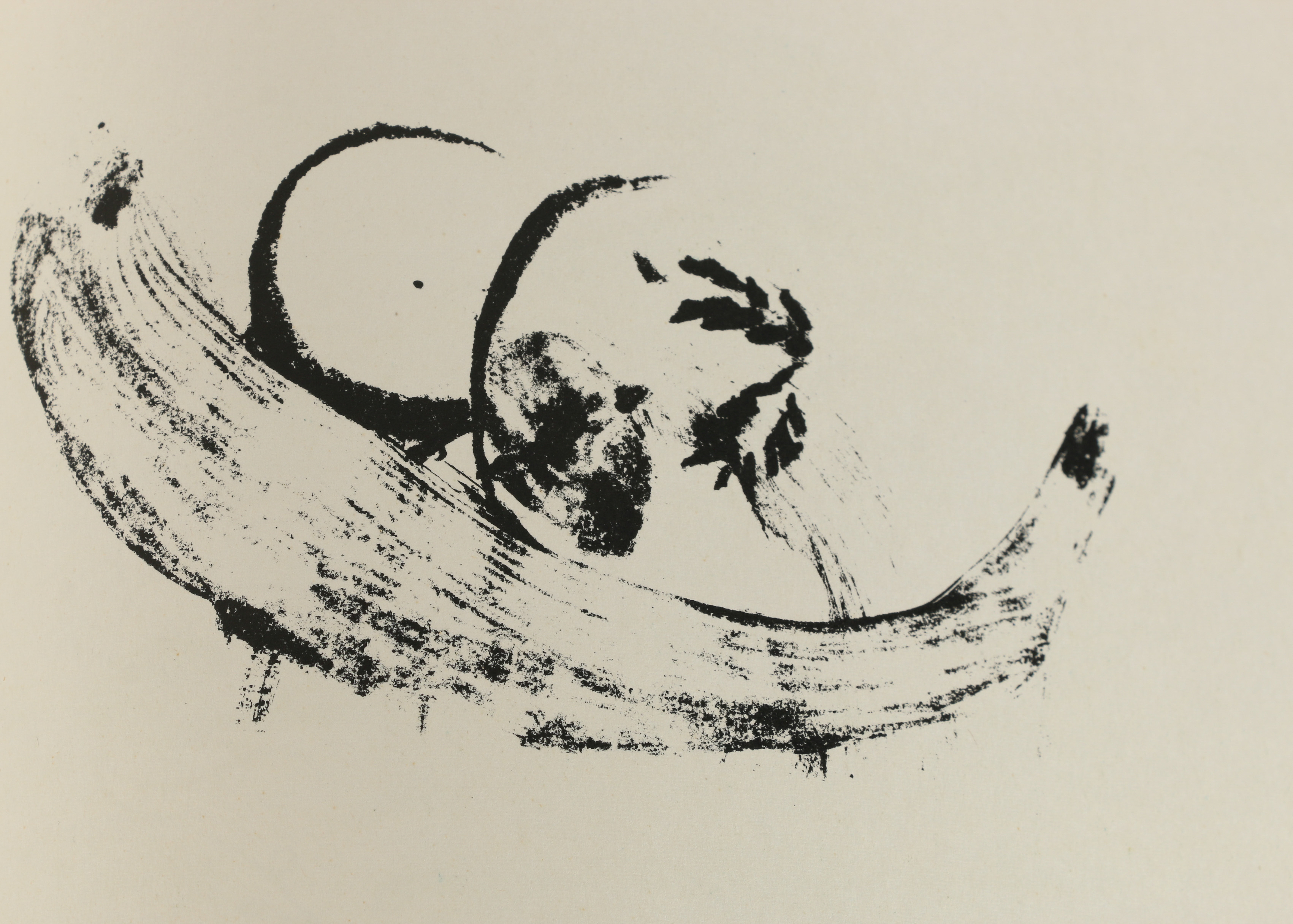 Marc Chagall Lithograph "Paradise With Green Donkey"