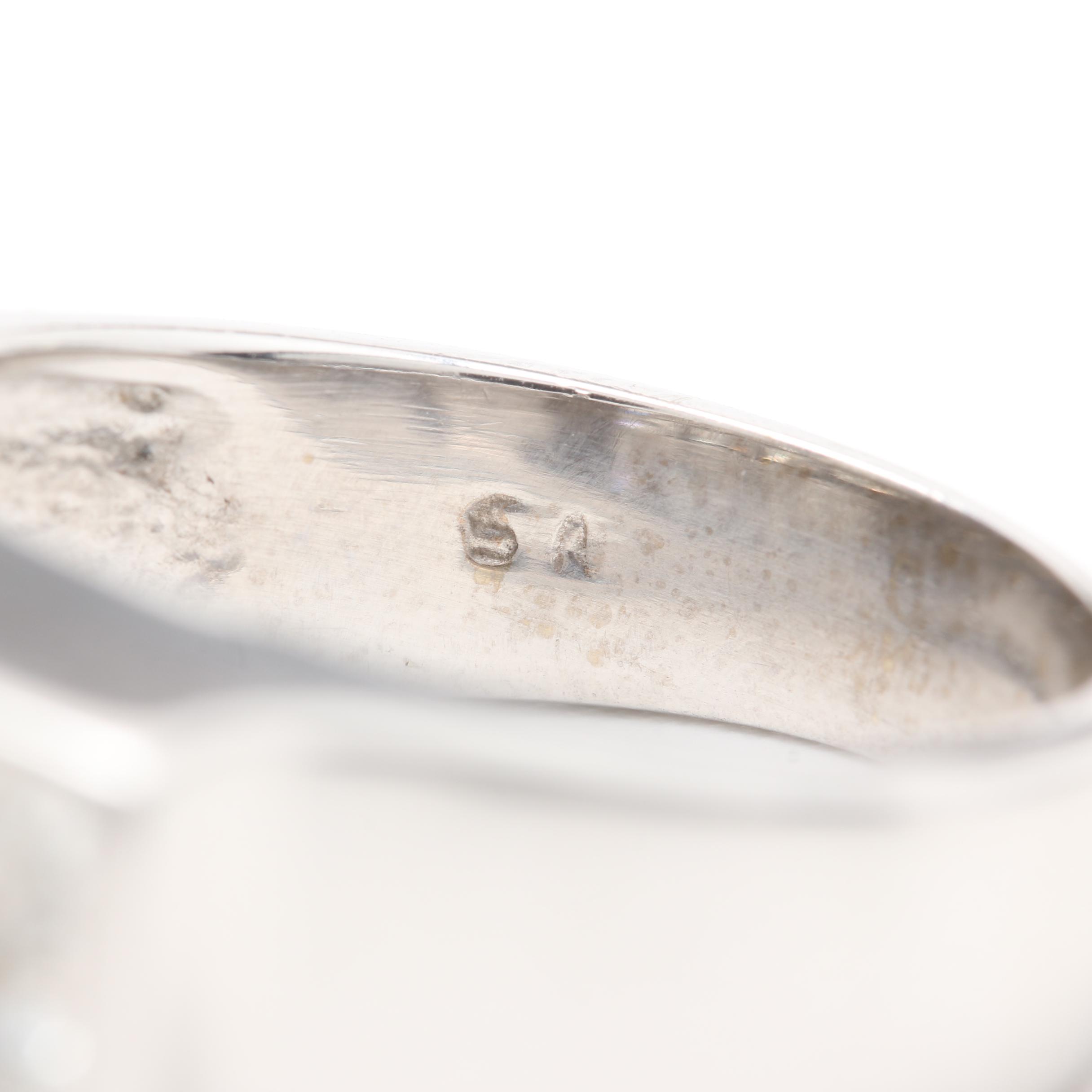 14K White Gold 2.09 CTW Diamond Ring