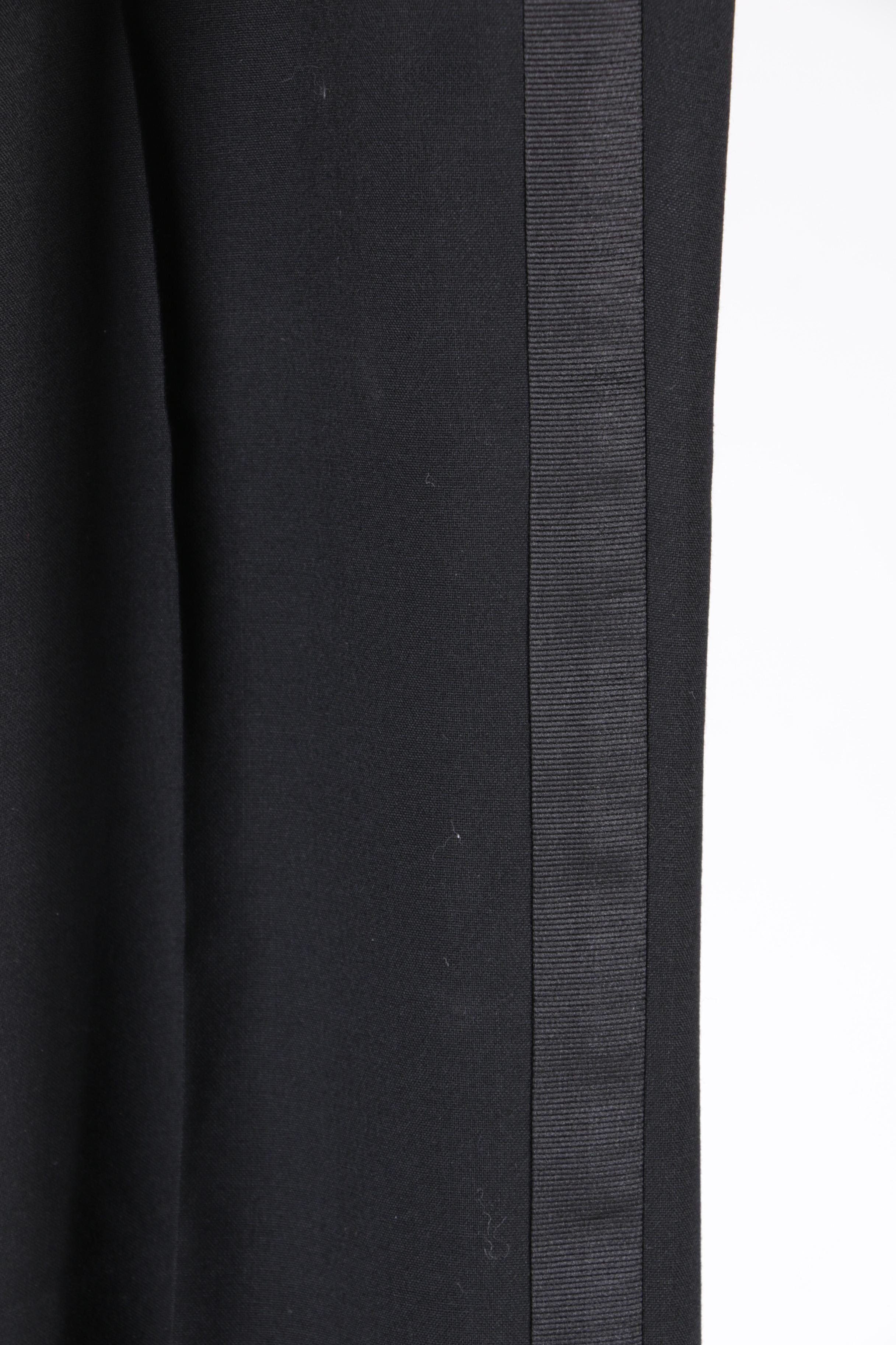 Men's Black Tuxedo with Bow Tie, Suspenders and Cummerbund