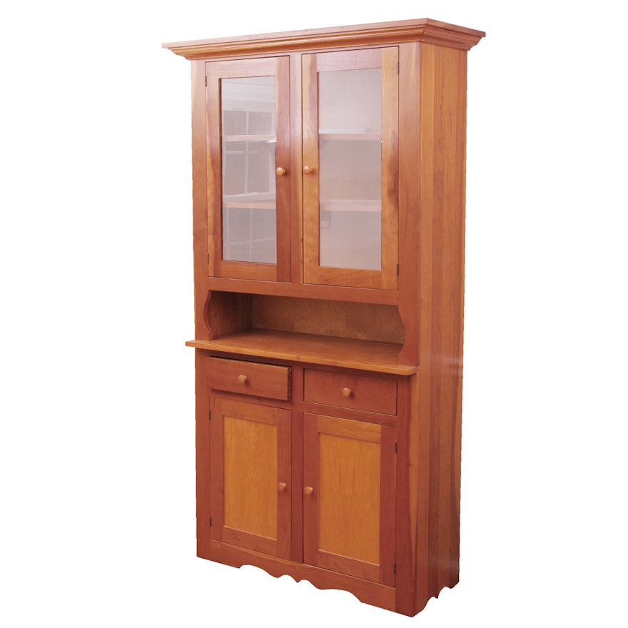 Wooden China Cabinet by Country Traditions