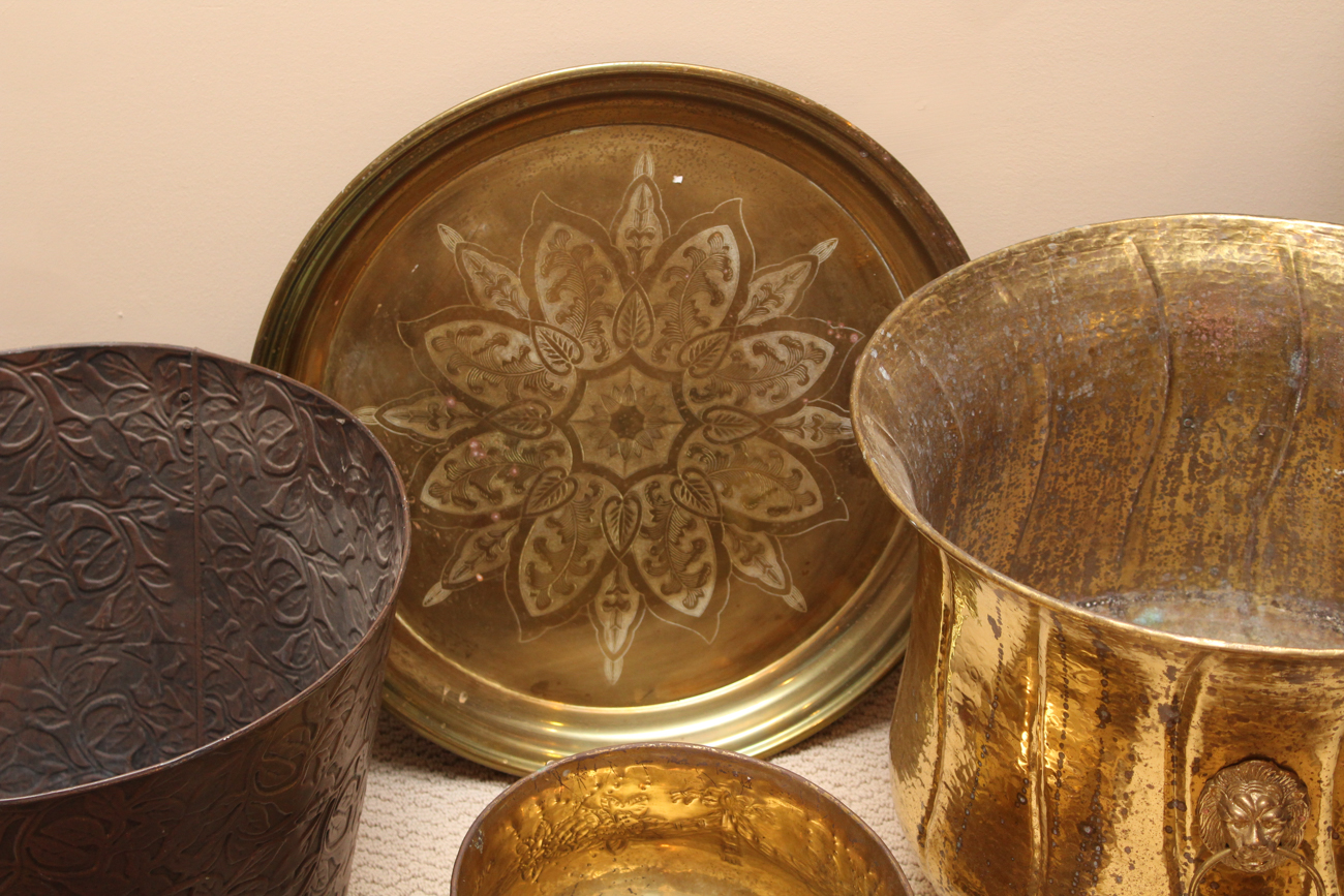 Copper and Brass Decor