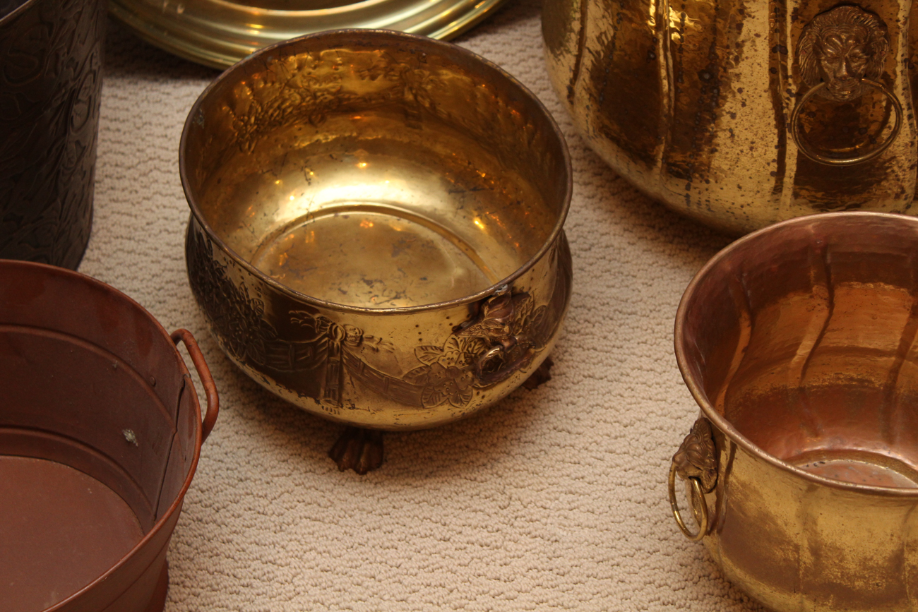 Copper and Brass Decor