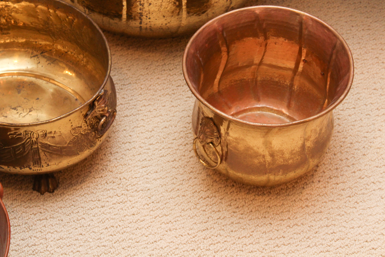 Copper and Brass Decor