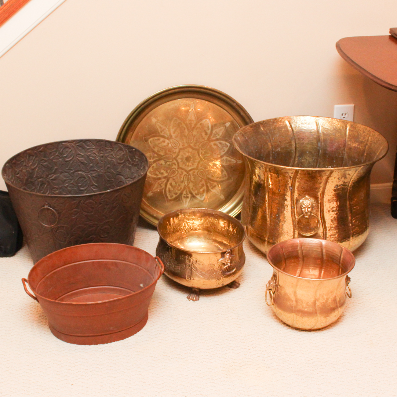 Copper and Brass Decor