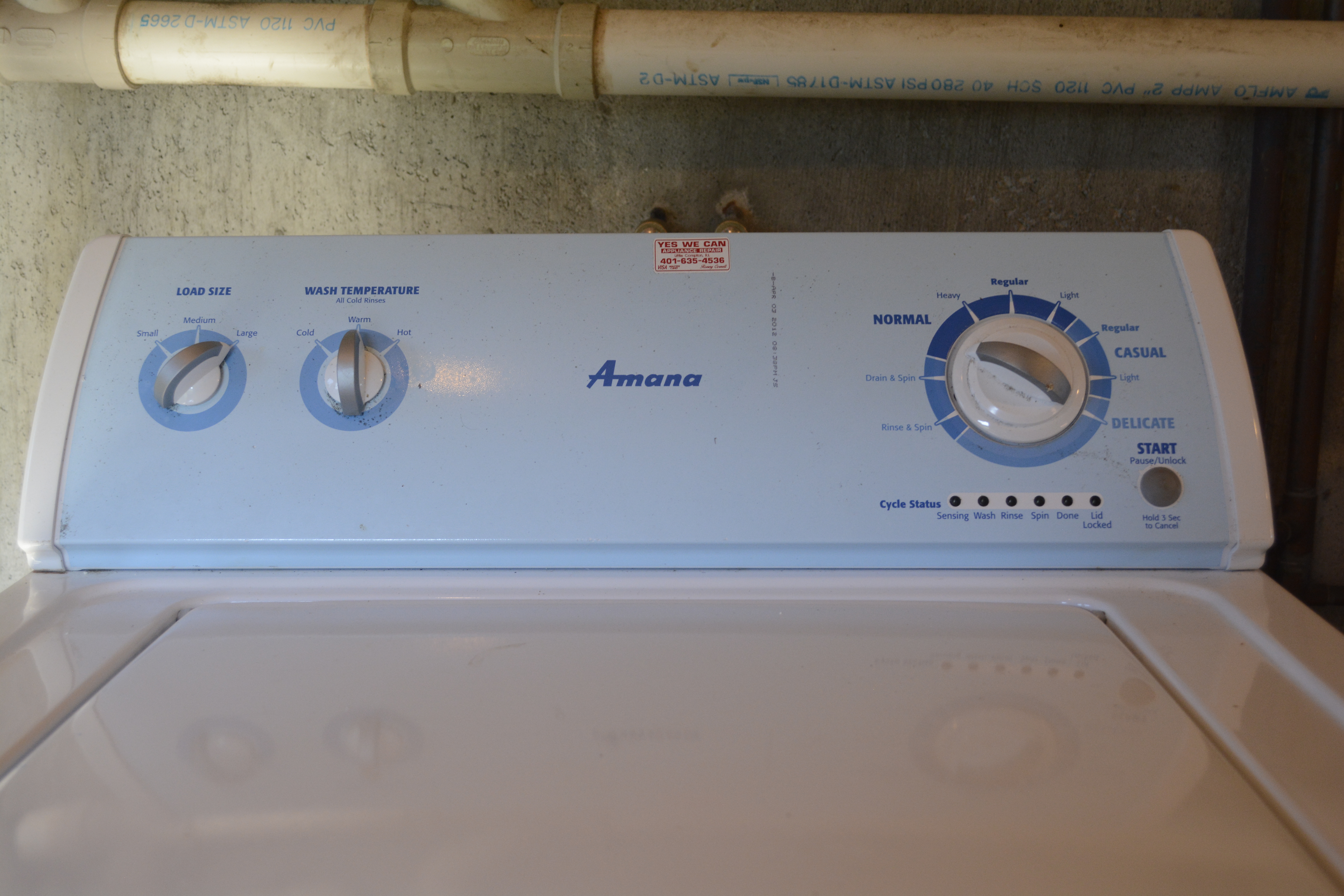 Amana Washing Machine and Maytag Dryer