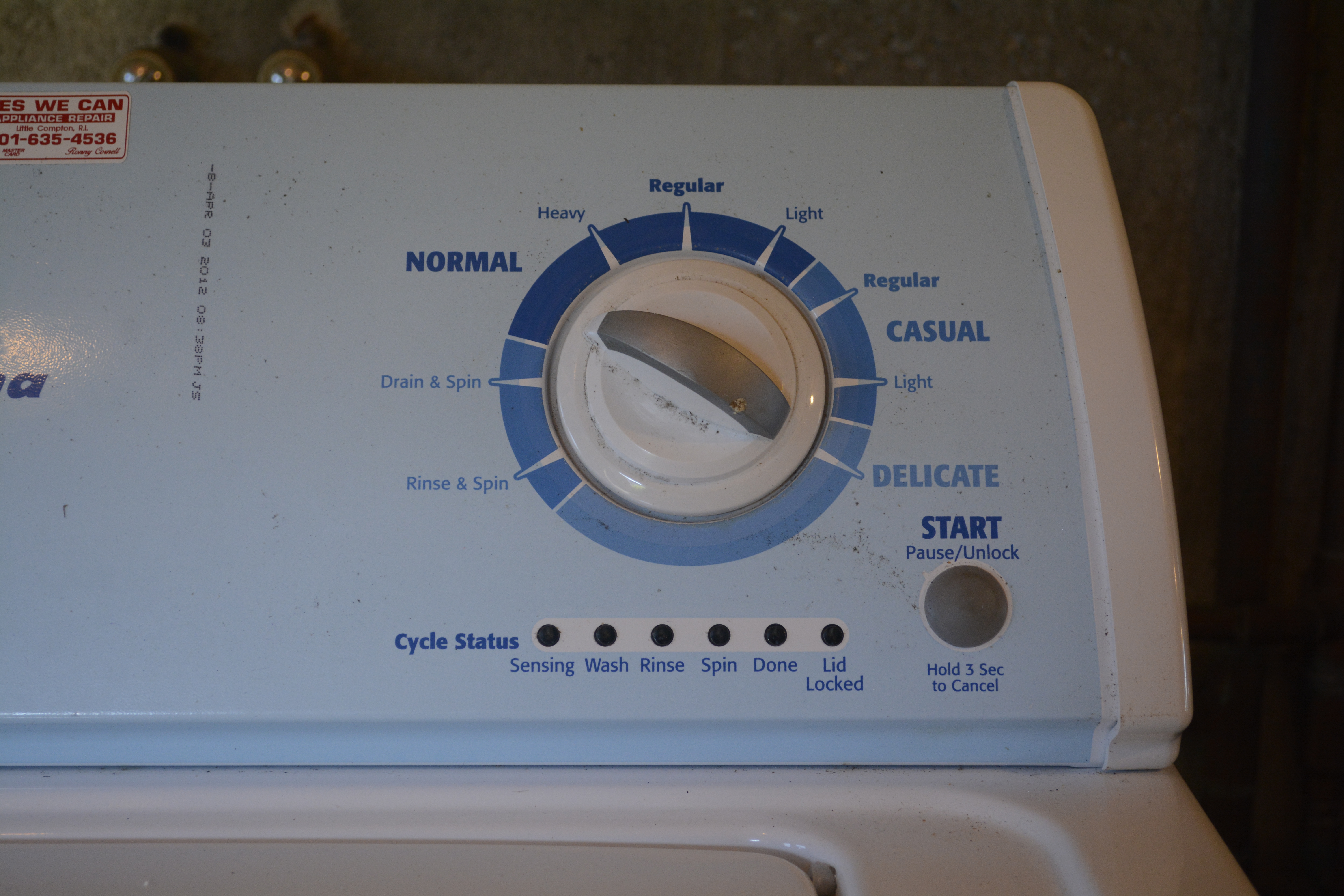 Amana Washing Machine and Maytag Dryer