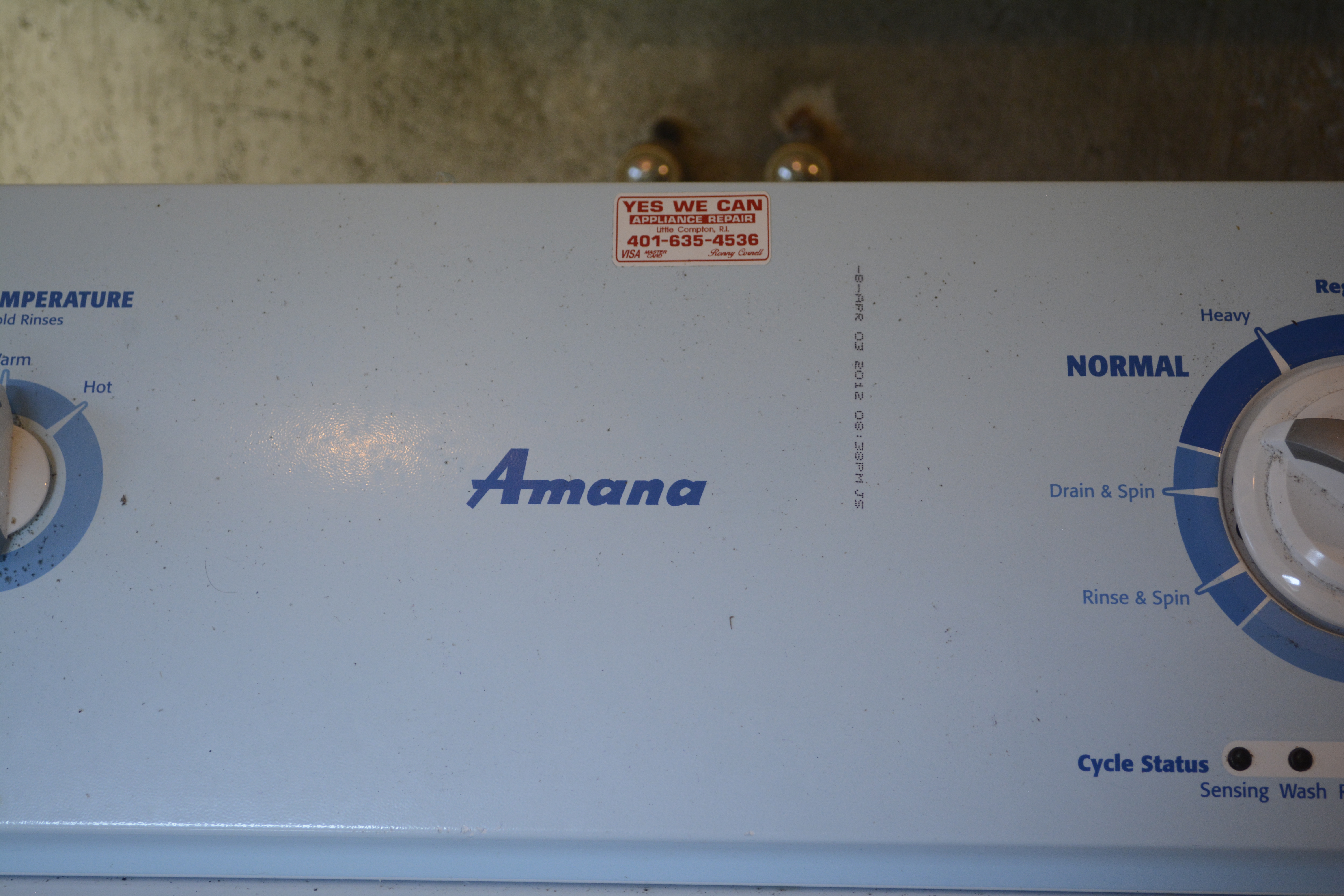 Amana Washing Machine and Maytag Dryer