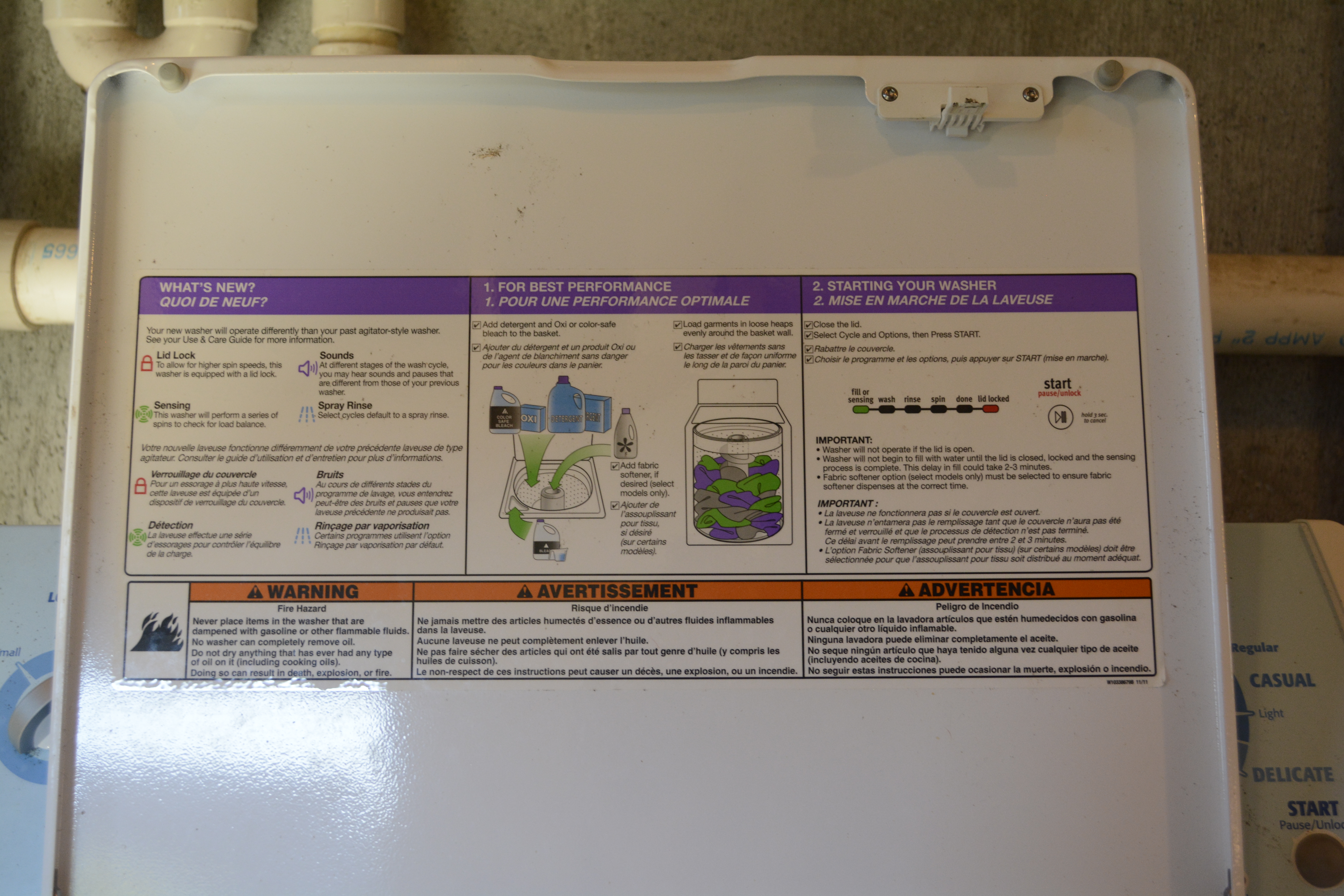 Amana Washing Machine and Maytag Dryer