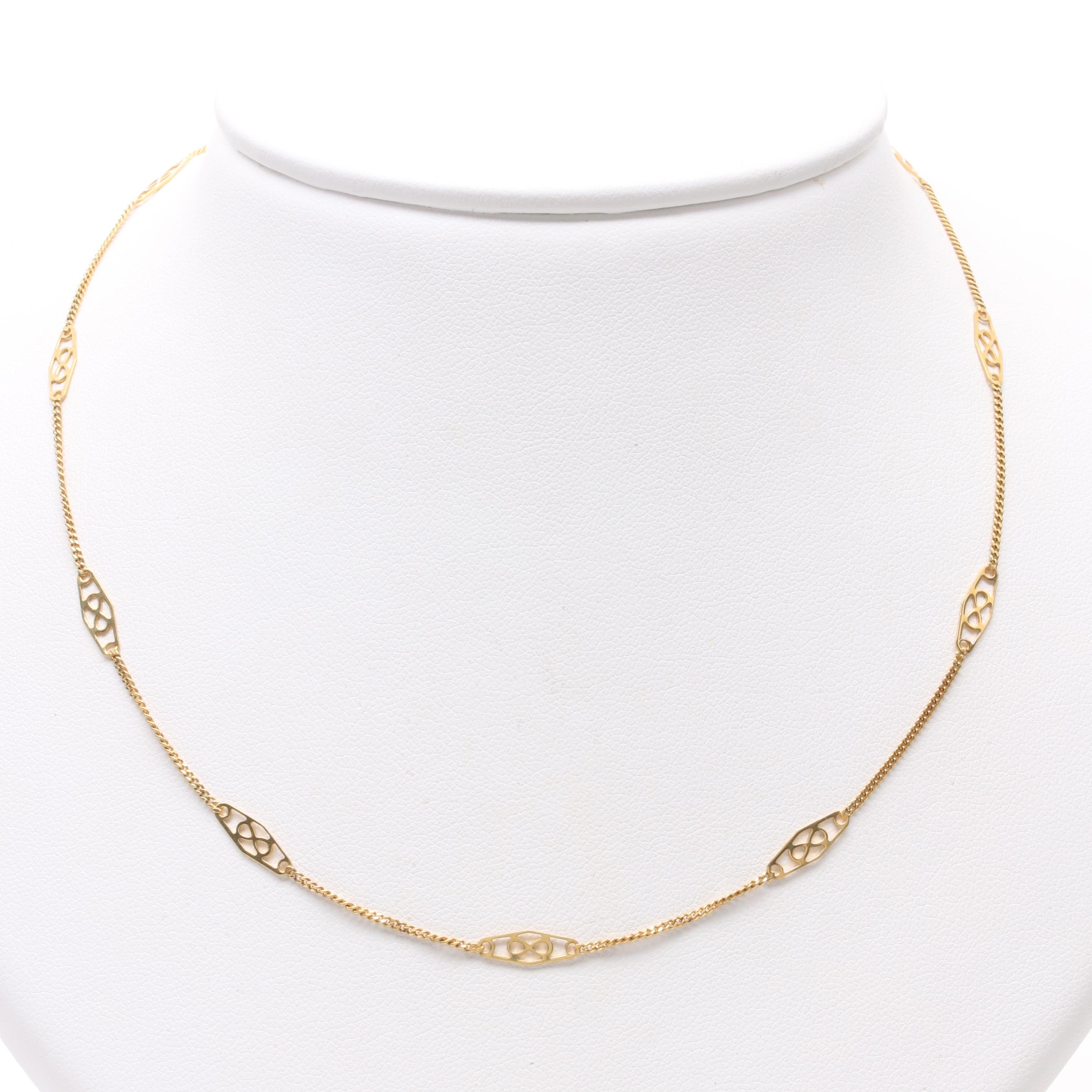 14K Yellow Gold Necklace