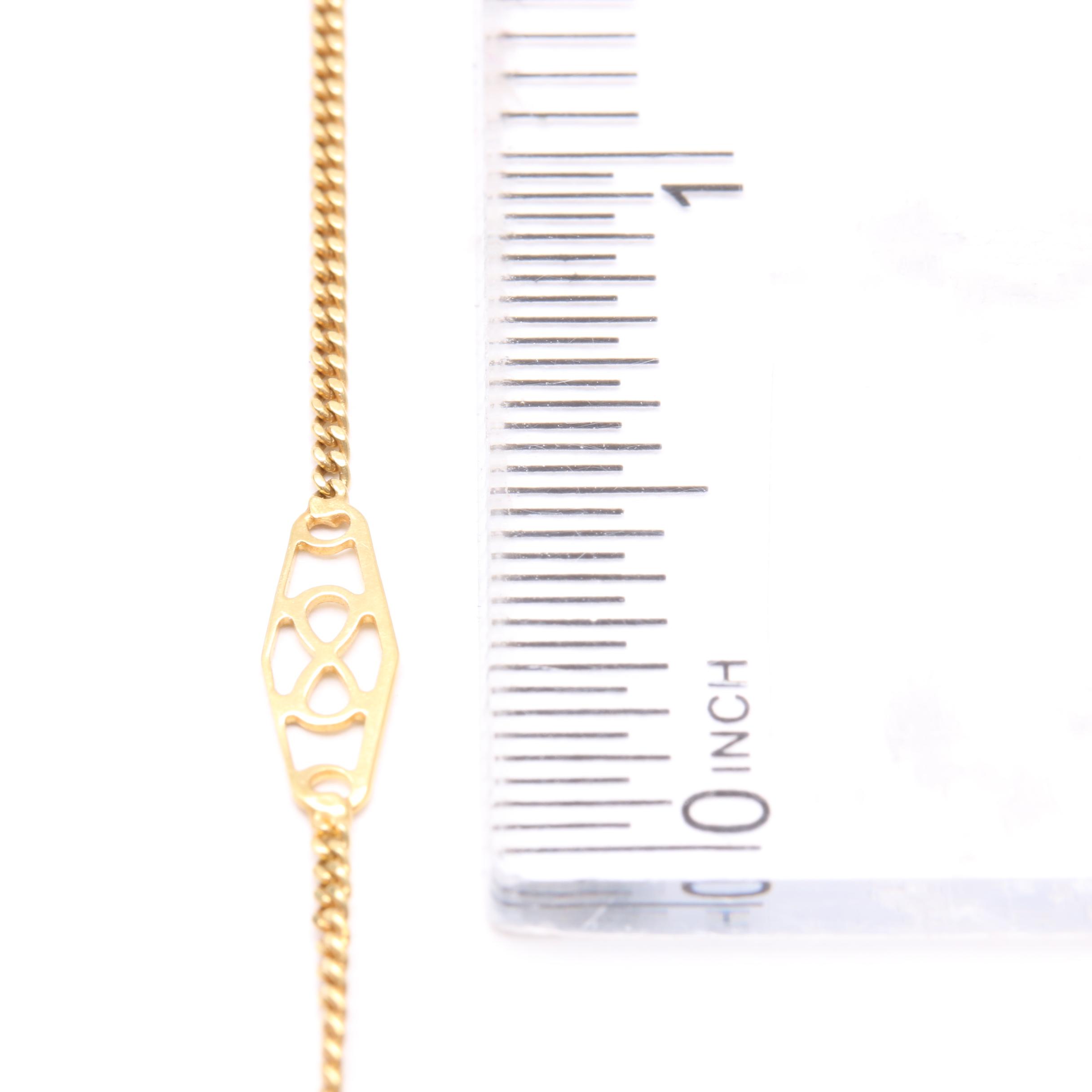 14K Yellow Gold Necklace