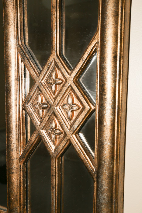 Gothic Style Triple Arched Wall Mirror