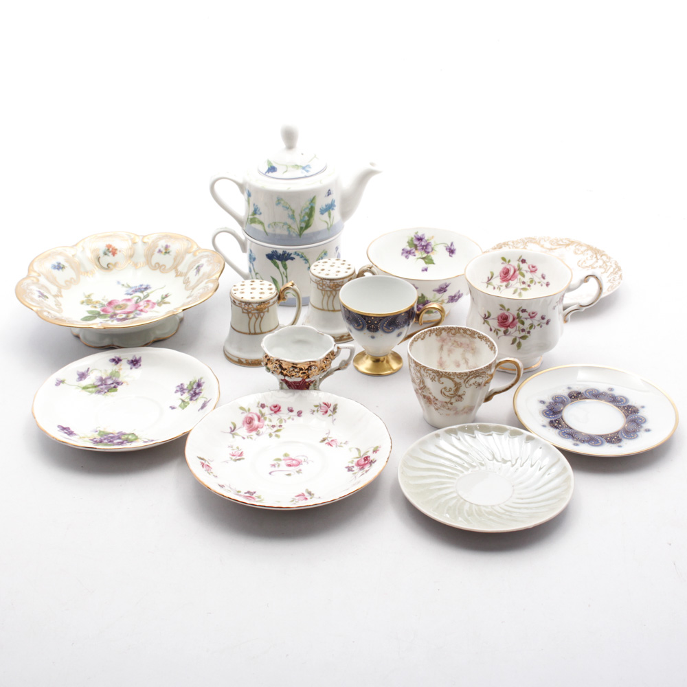 Porcelain Cups and Serveware