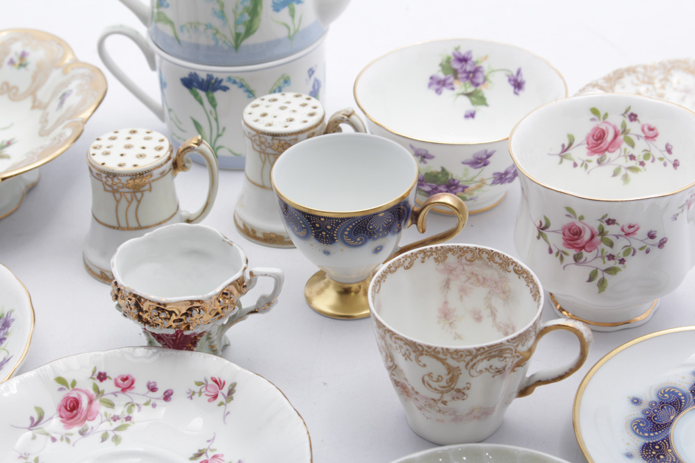 Porcelain Cups and Serveware