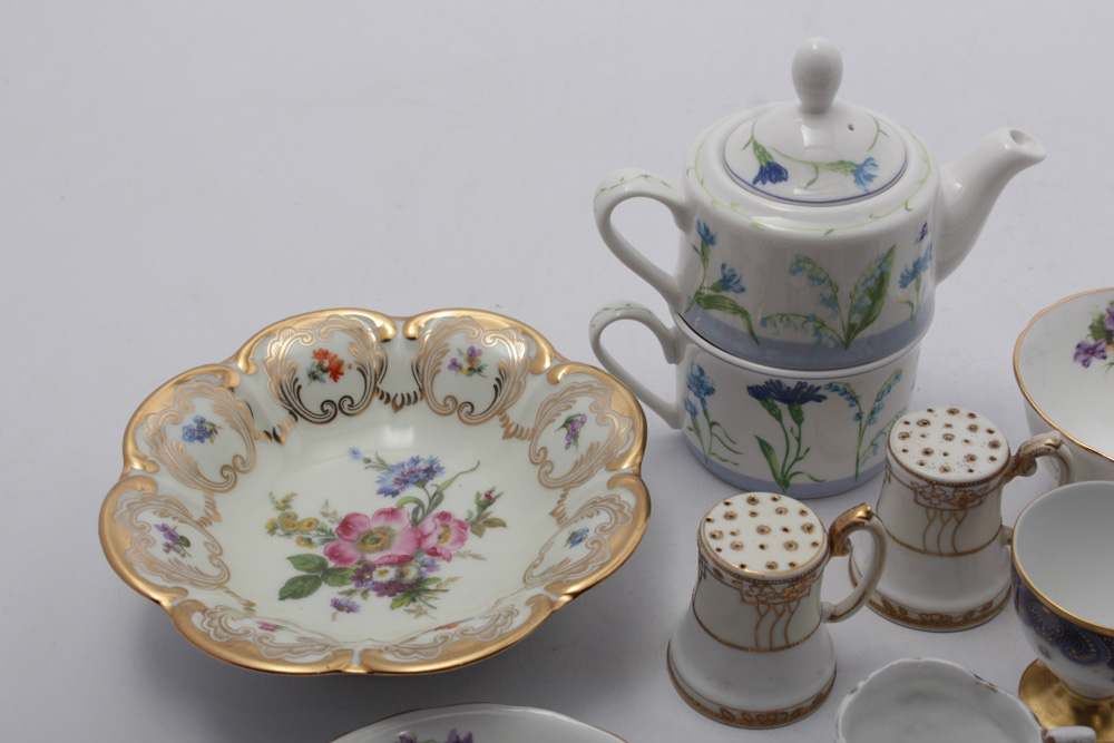 Porcelain Cups and Serveware