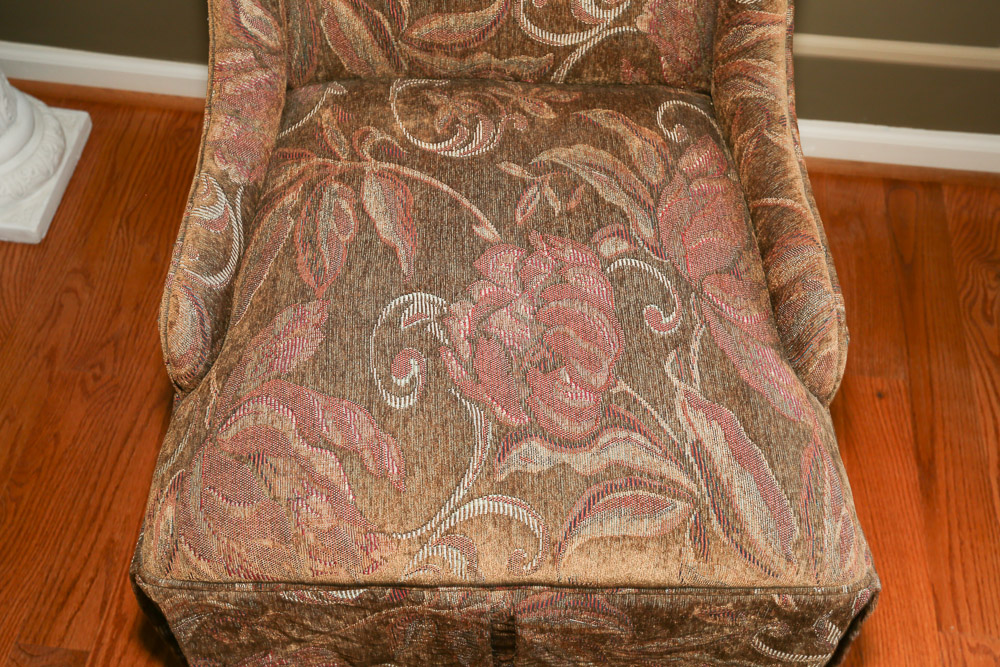 Floral Upholstered Dining Chairs