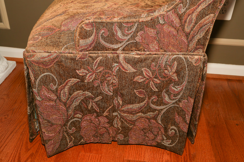 Floral Upholstered Dining Chairs