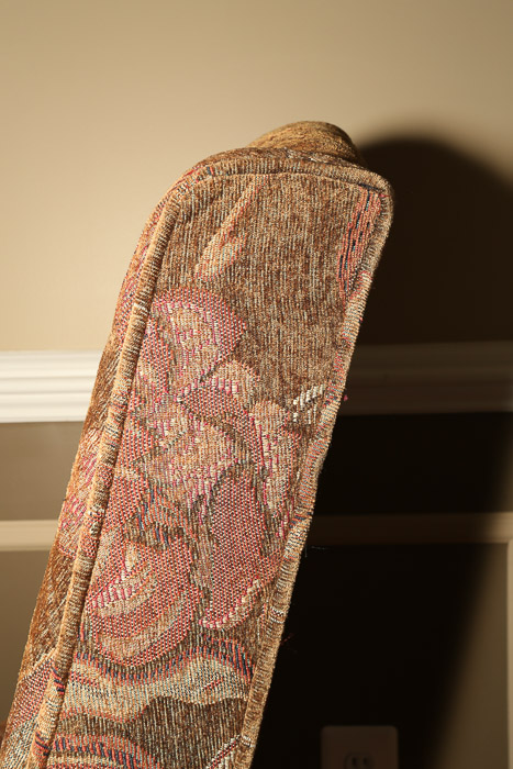 Floral Upholstered Dining Chairs