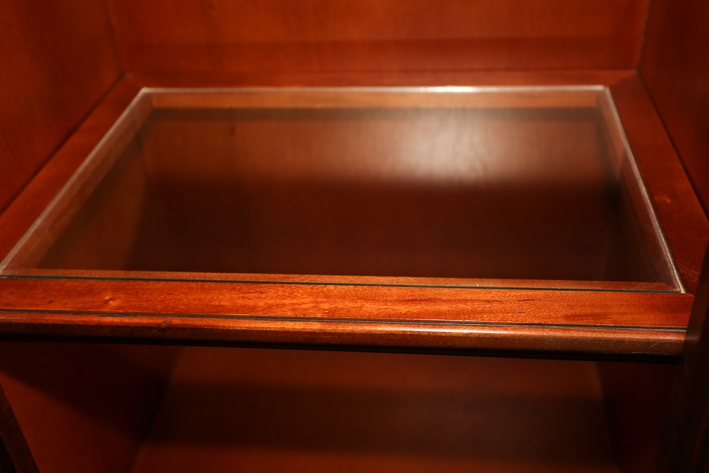 Breakfront Media and Display Cabinet with Lighting