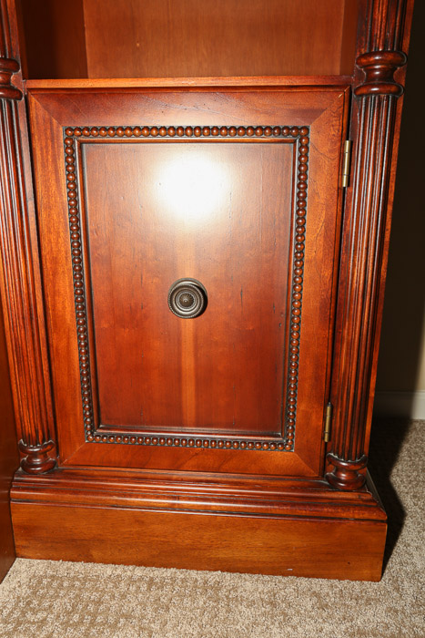 Breakfront Media and Display Cabinet with Lighting