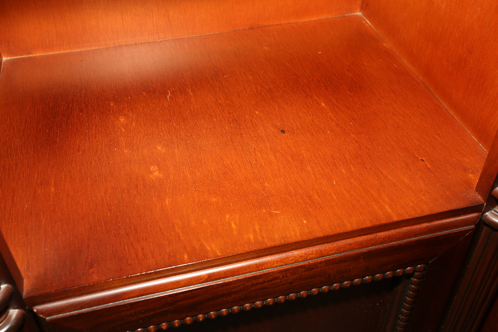 Breakfront Media and Display Cabinet with Lighting