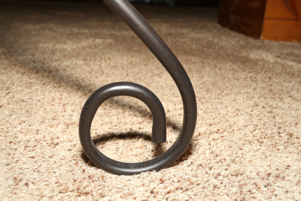 Pair of Black Metal Sides Tables