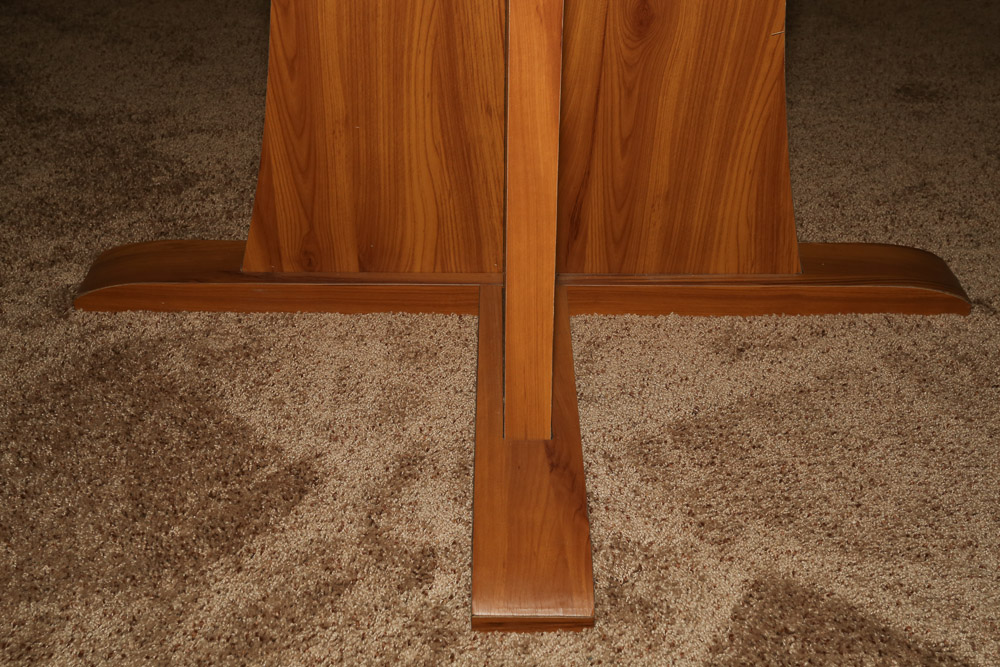 Wood Veneer Poker Table with Poker Chip Sets and Bicycle Playing Cards