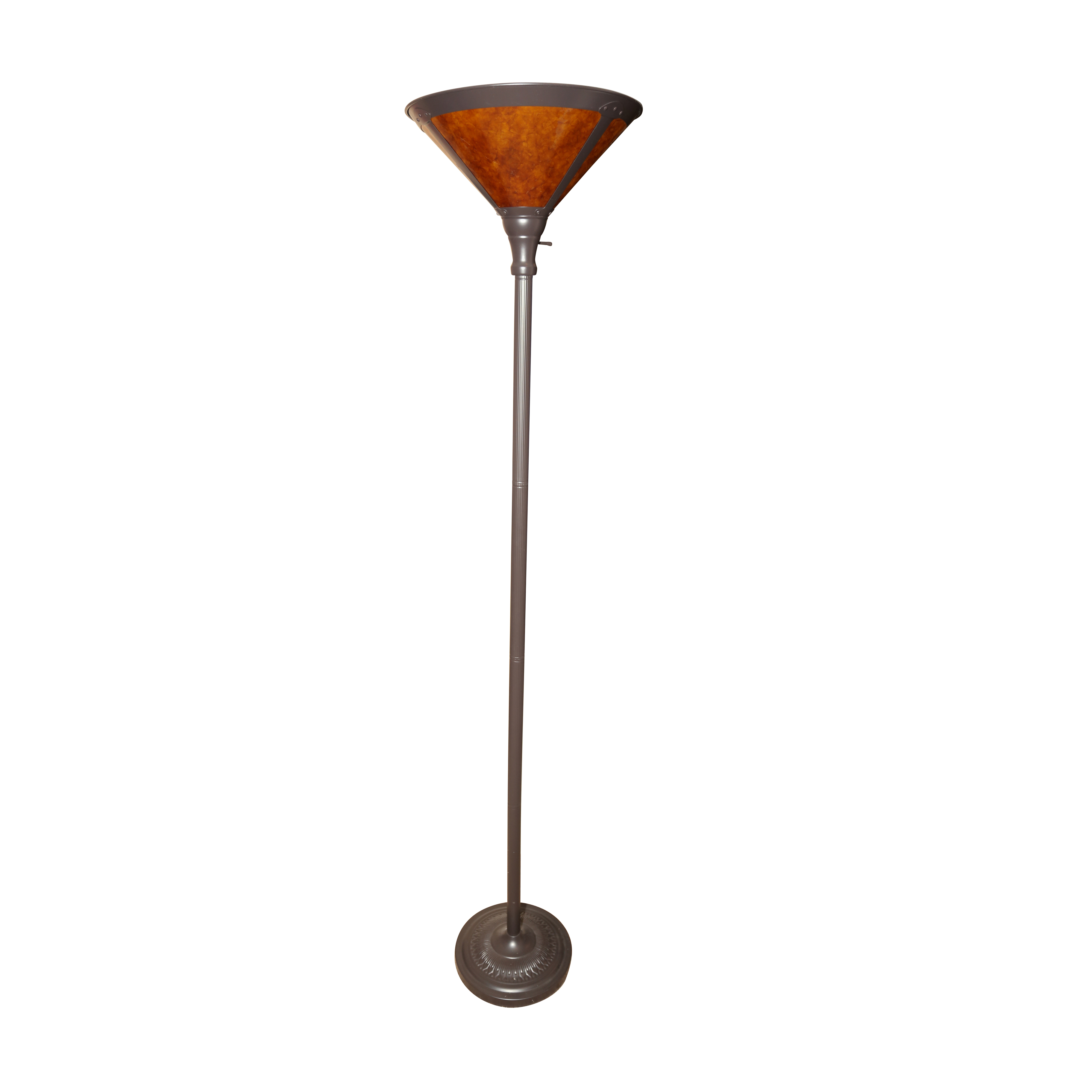 Metal Torchiere Floor Lamp