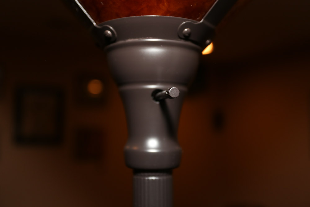 Metal Torchiere Floor Lamp