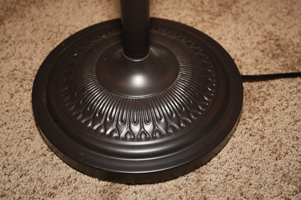 Metal Torchiere Floor Lamp