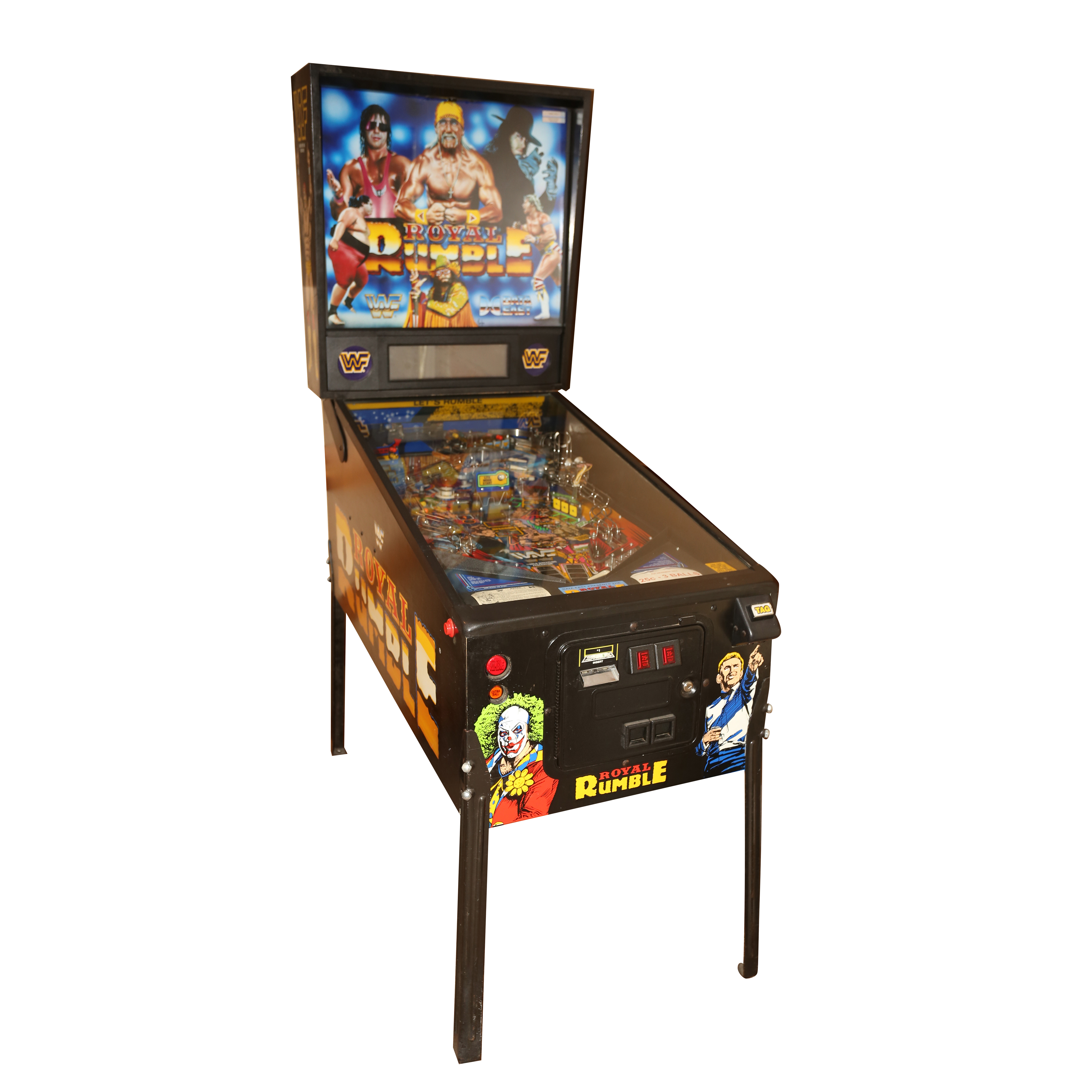1994 Royal  Rumble WWF Pinball Machine