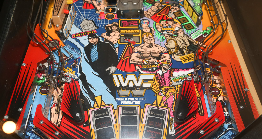 1994 Royal  Rumble WWF Pinball Machine