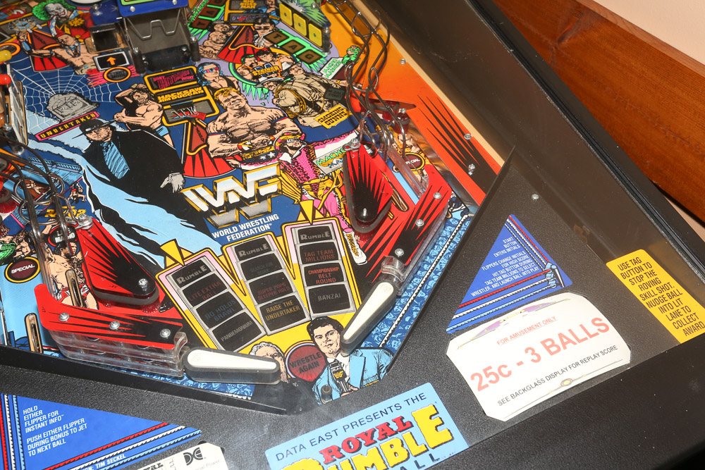1994 Royal  Rumble WWF Pinball Machine