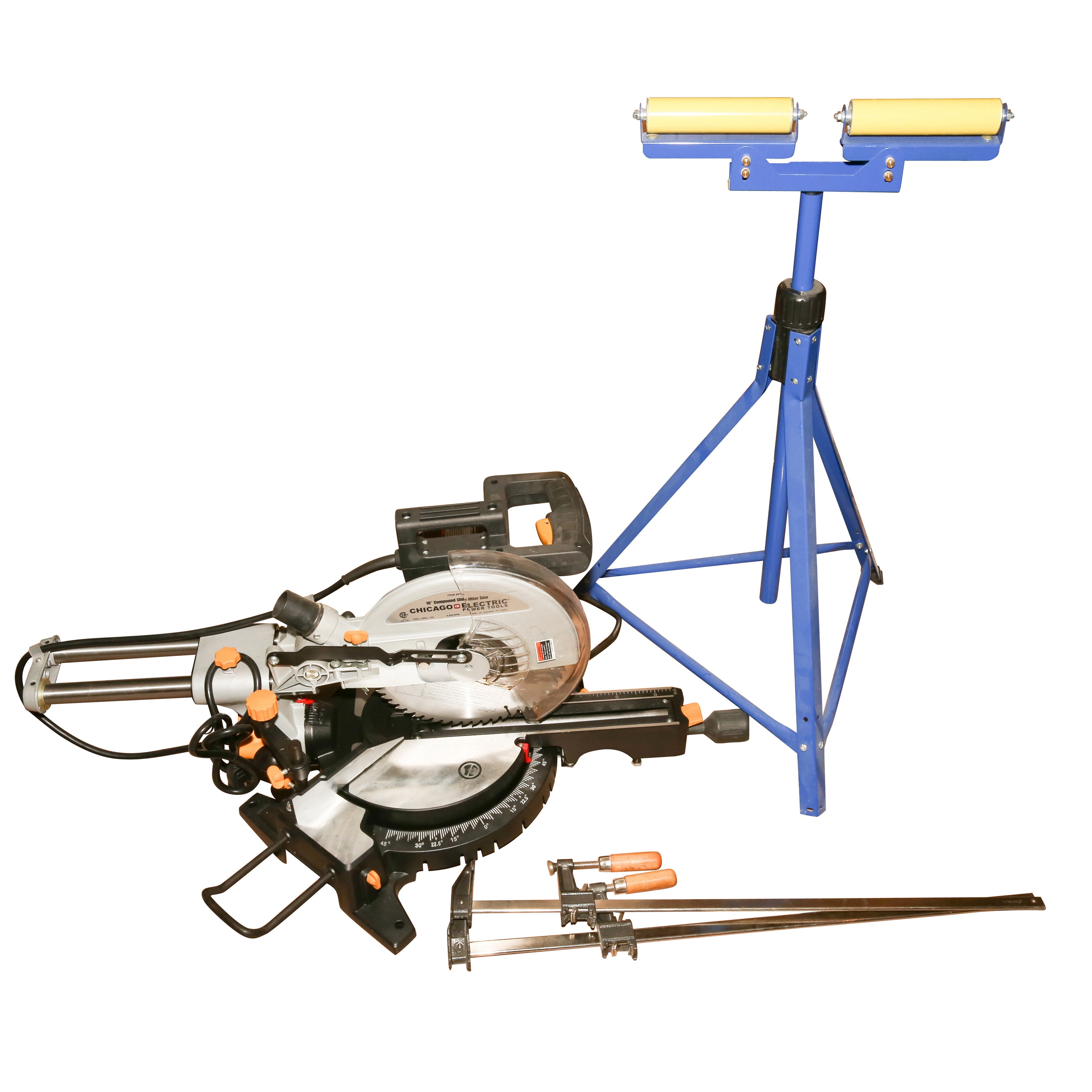 Chicago Electric Power Tools Miter Saw and Other Tools