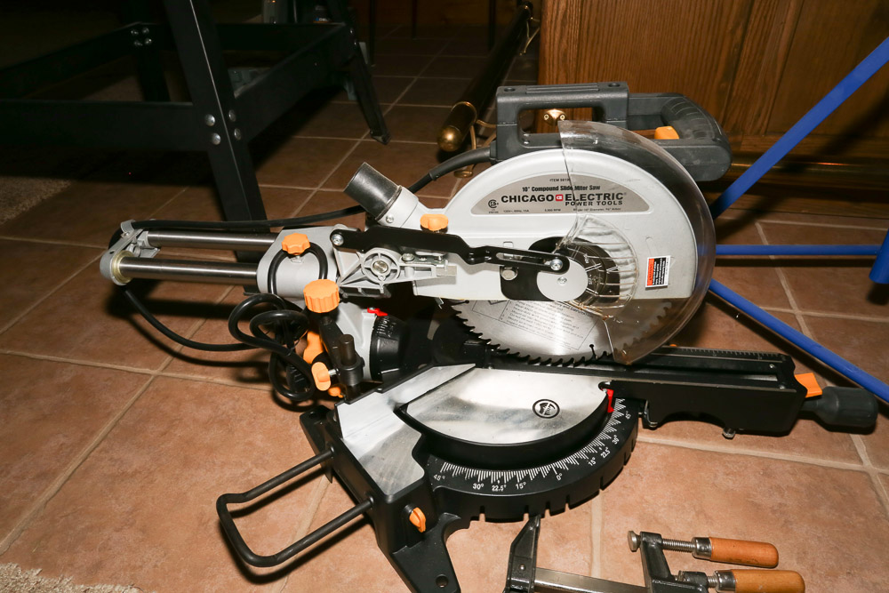 Chicago Electric Power Tools Miter Saw and Other Tools