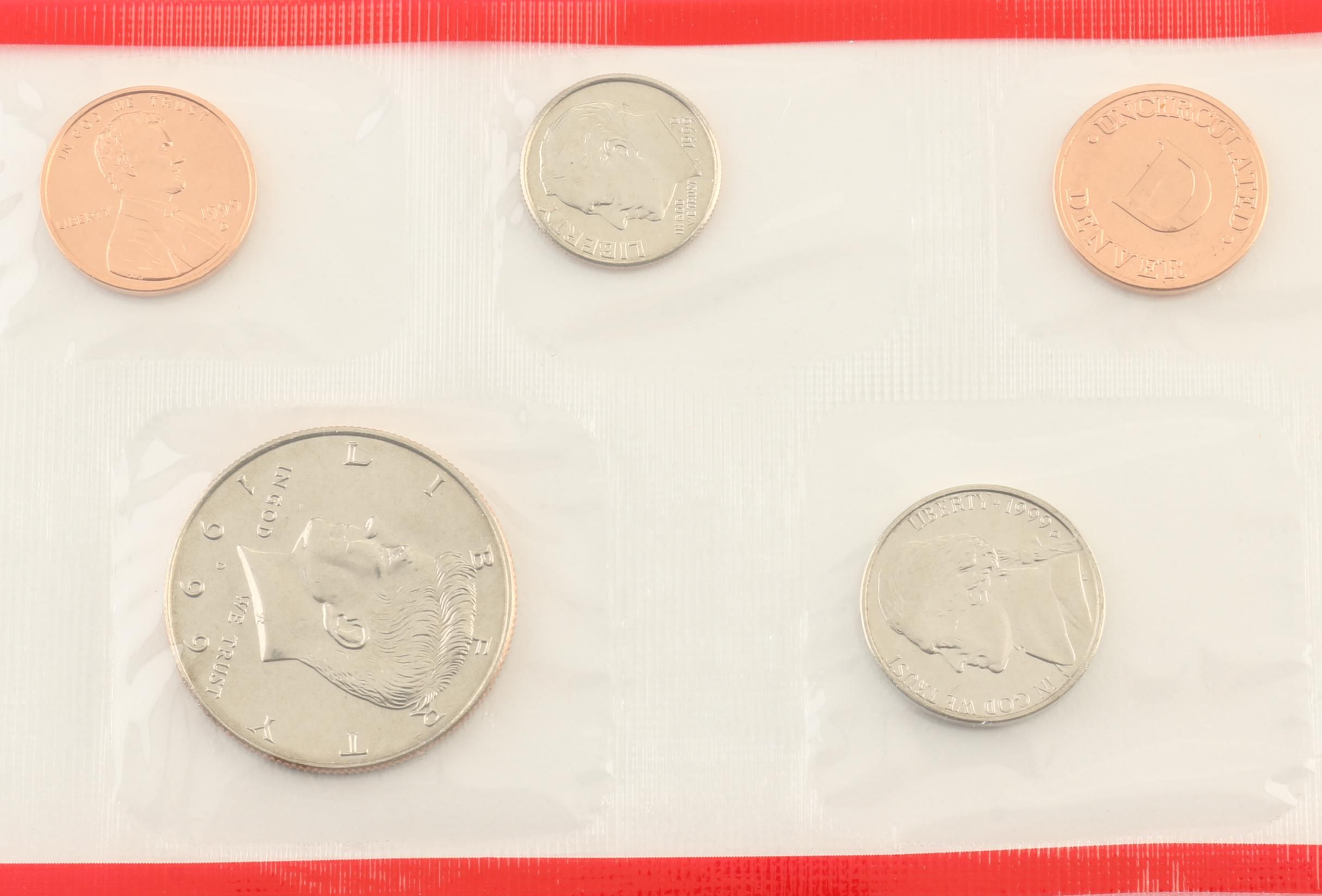 Four Modern U.S. Mint Uncirculated Sets