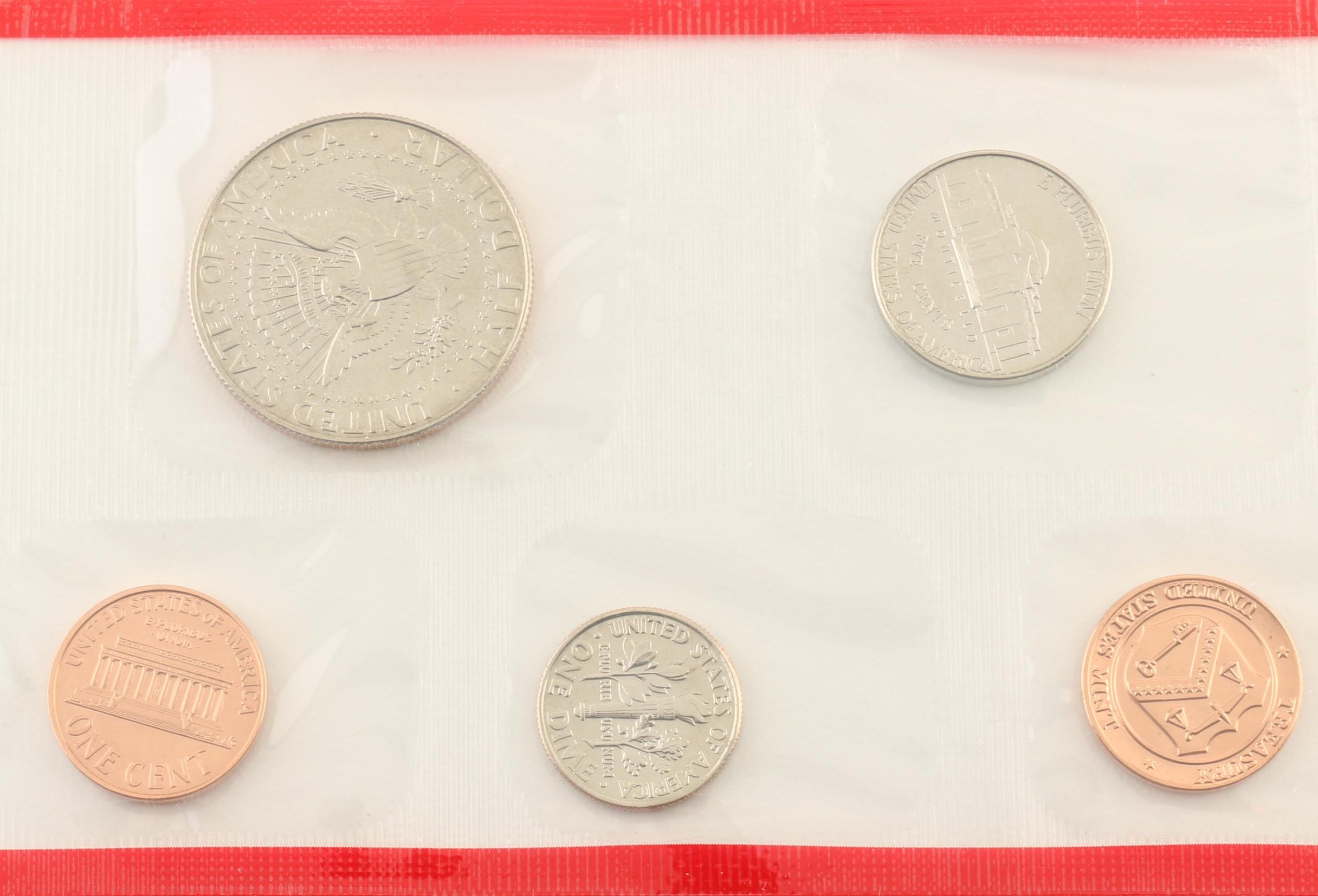 Four Modern U.S. Mint Uncirculated Sets