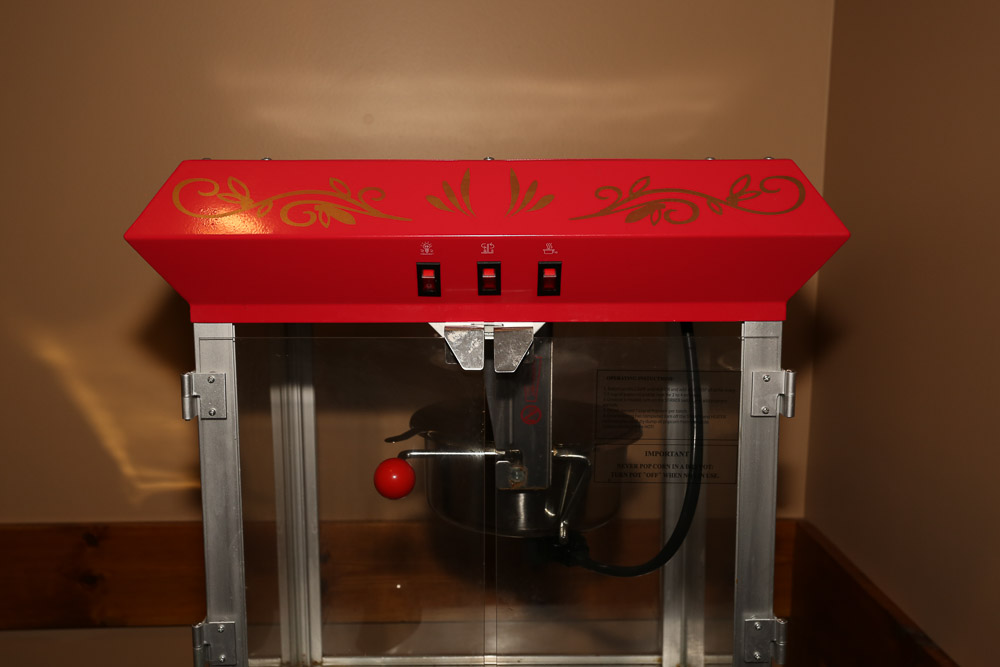 Movie Style Standing Popcorn Machine