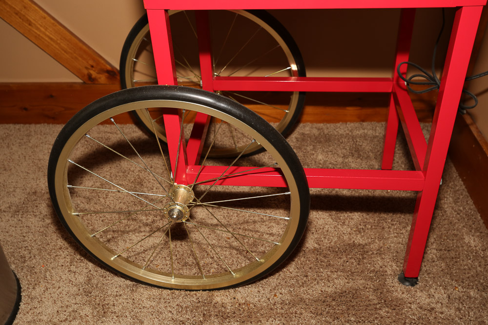 Movie Style Standing Popcorn Machine