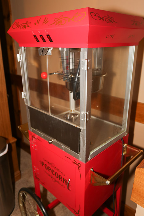 Movie Style Standing Popcorn Machine