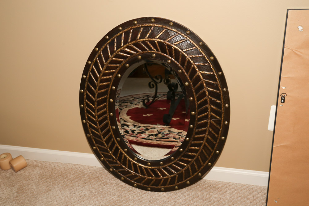 Contemporary Wall Mount Mirrors Including Three Hands Corporation