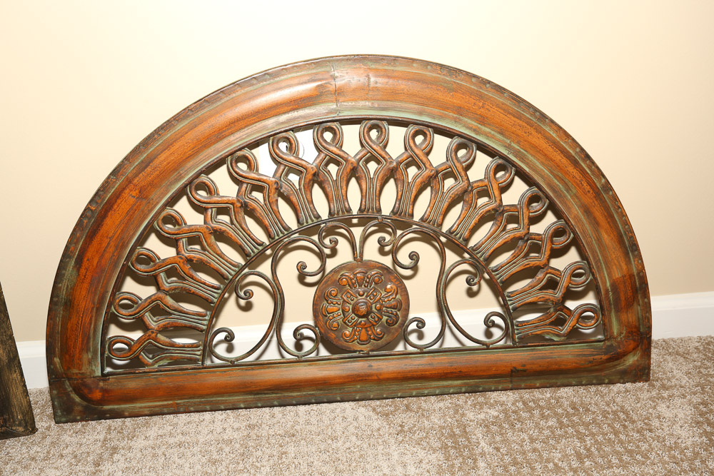 Contemporary Scrolled Metal Wall Hangings