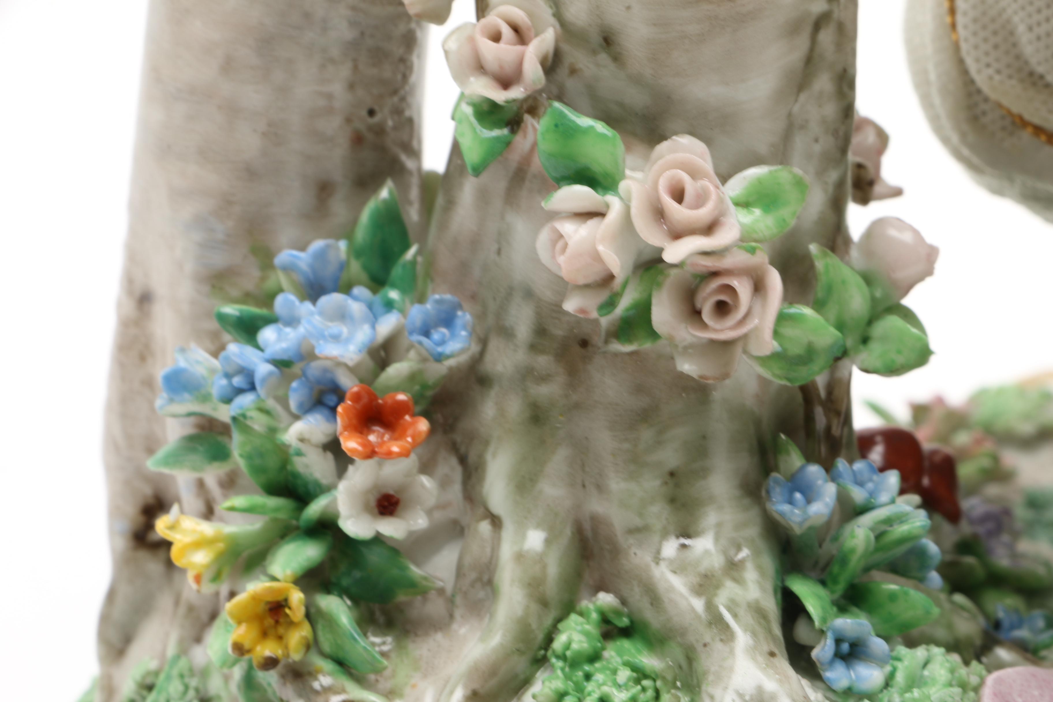 Luigi Fabris Limited Edition Porcelain Figural Girl on a Swing
