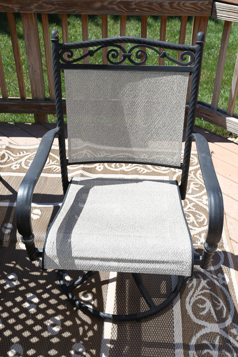 Metal Patio Dining Set with Umbrella