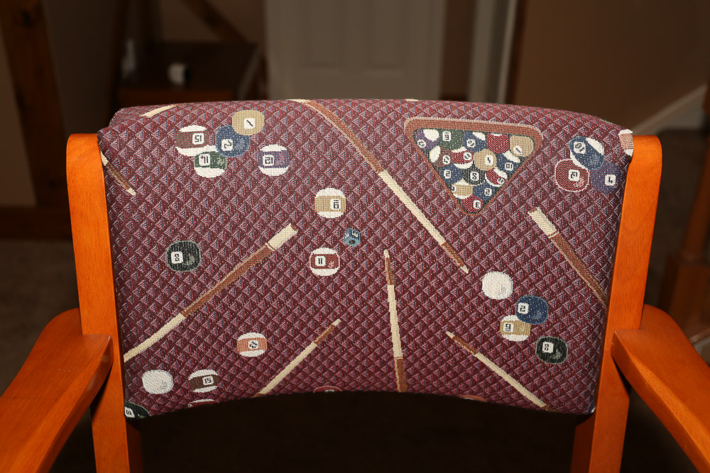 Wooden Billiards Spectator Chairs