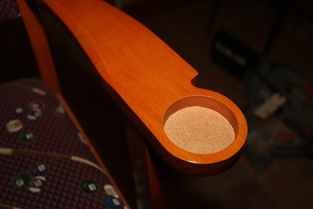 Wooden Billiards Spectator Chairs