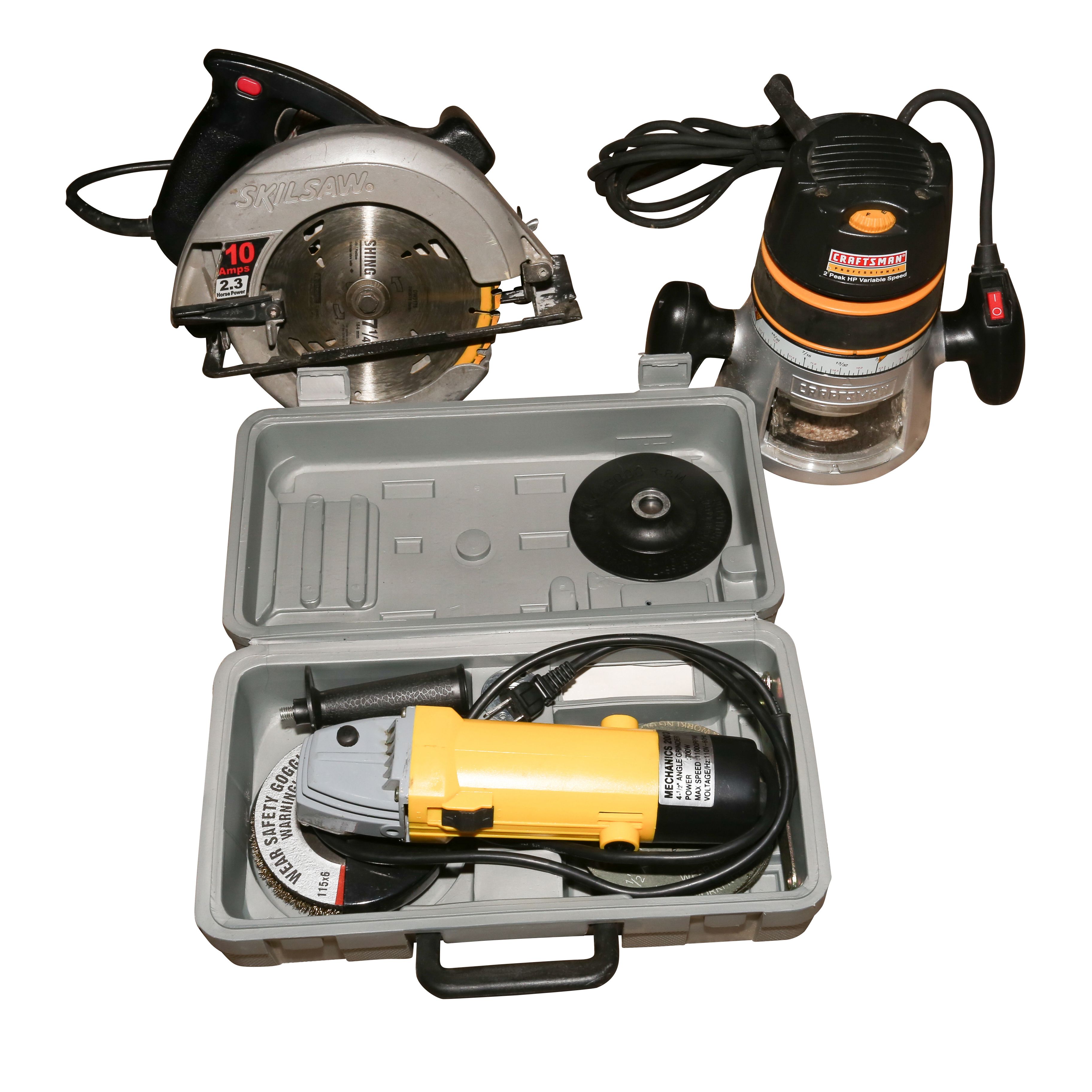 Power Tools Including Craftsman Variable Speed Router