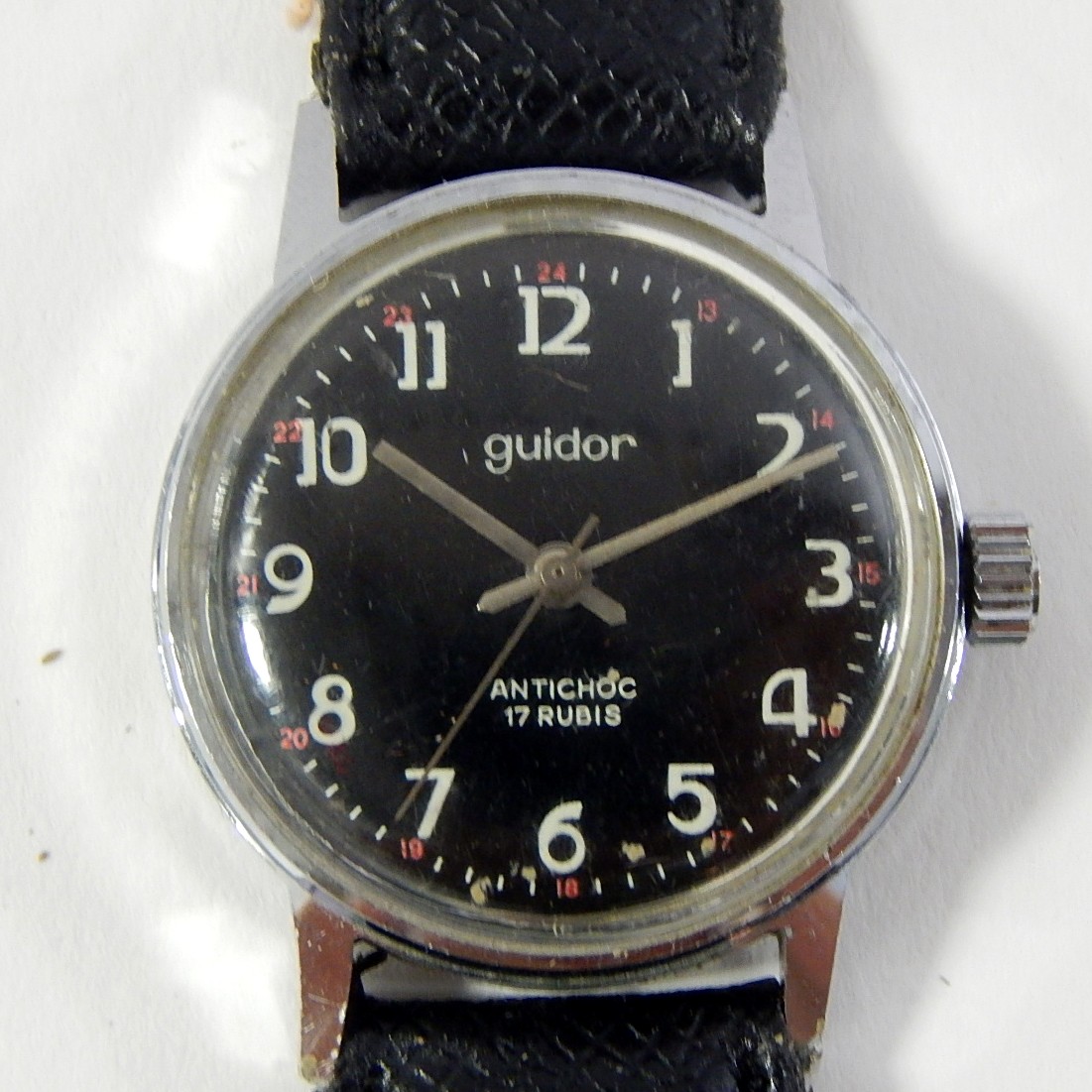 Vintage Guidor Antichoc 17 Jewel Watch