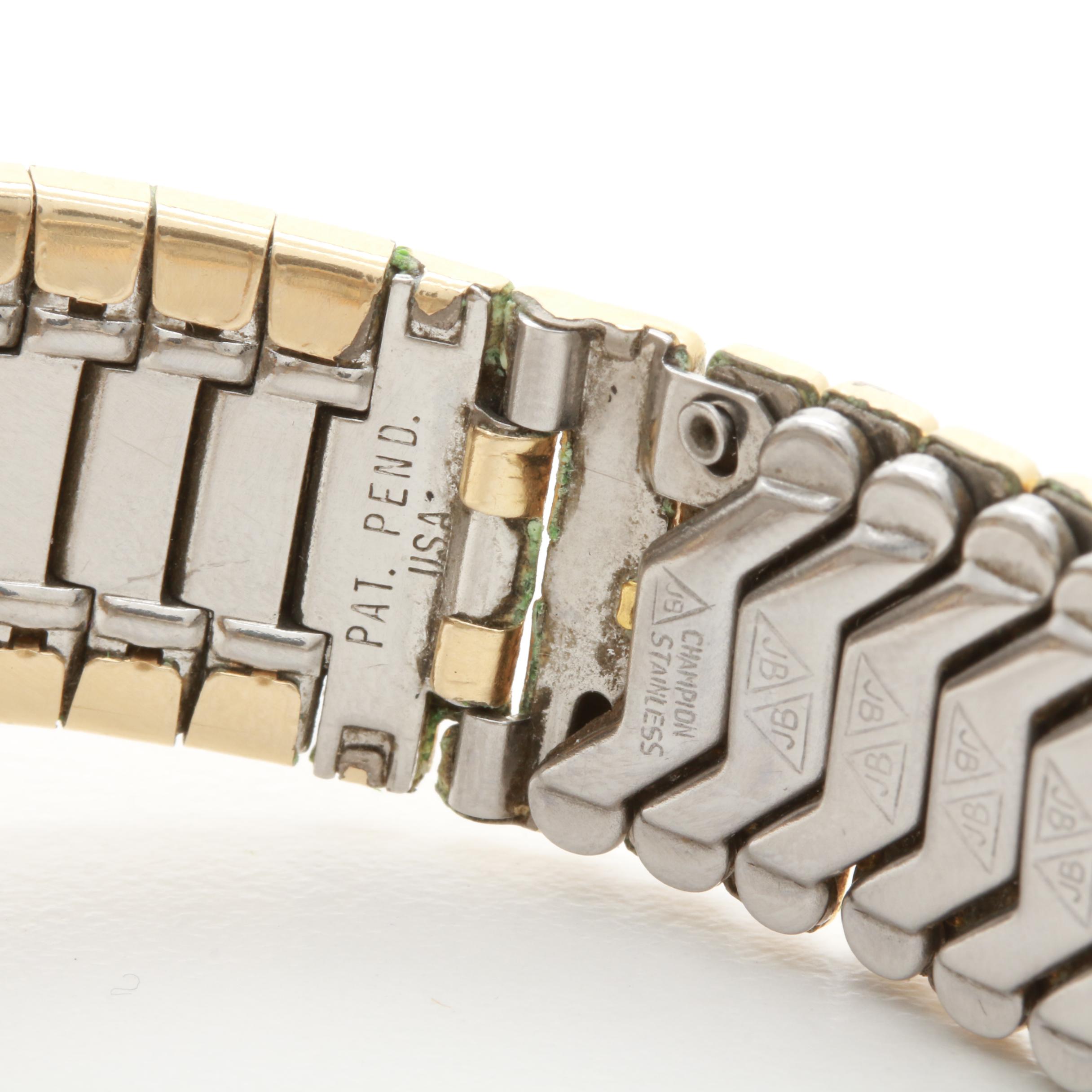 Bulova Gold-Plated Stainless Steel Watch