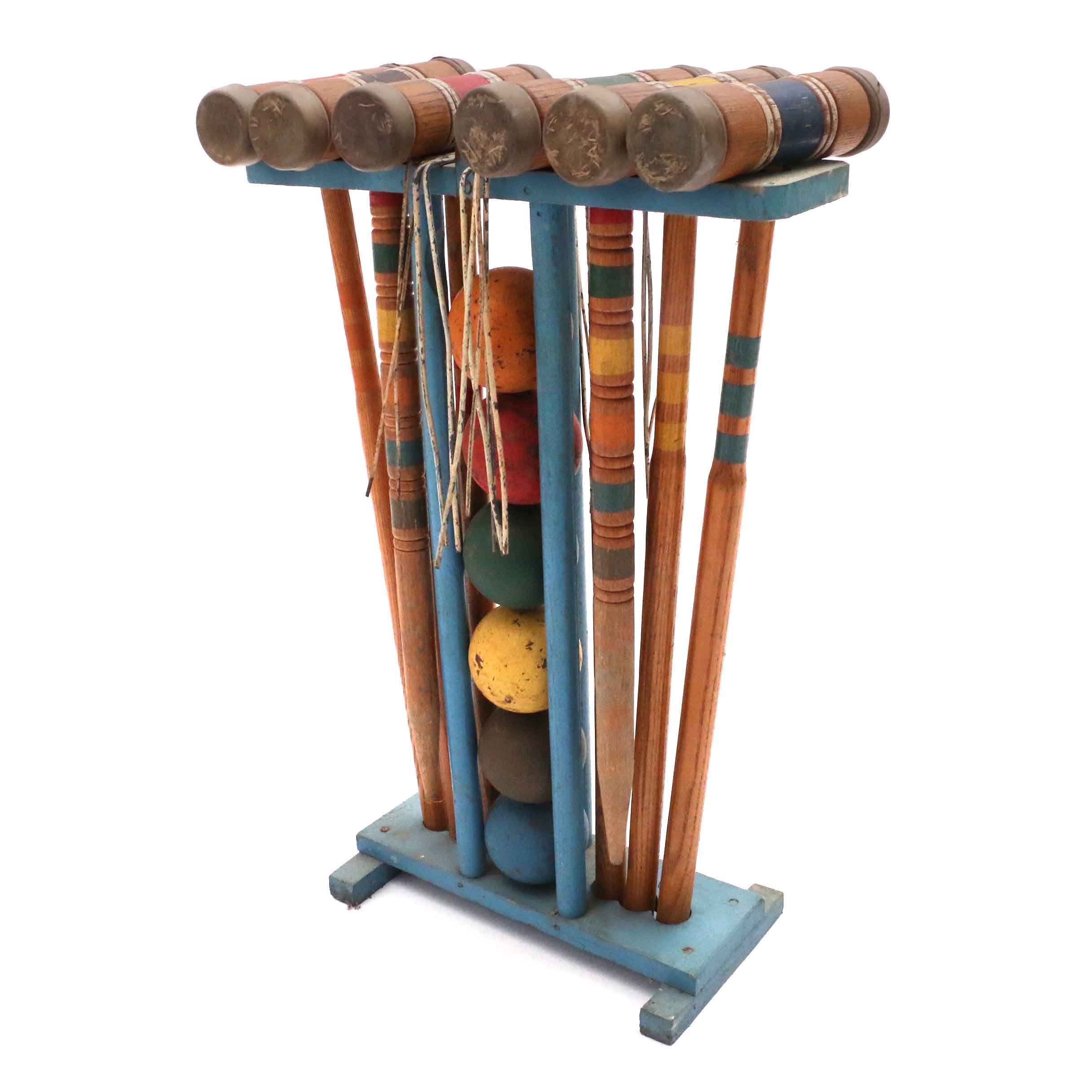 Vintage Croquet Set