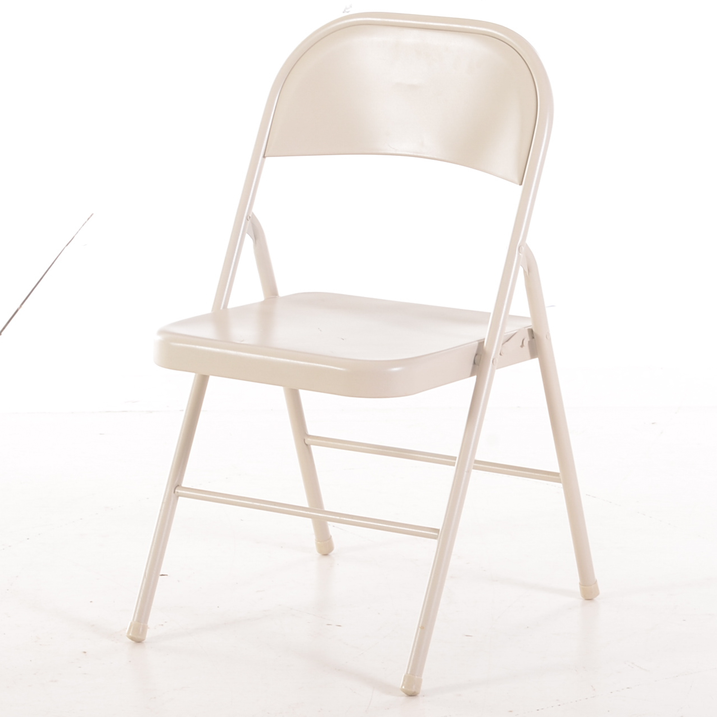 Samsonite Metal Card Table and Four Folding Chairs